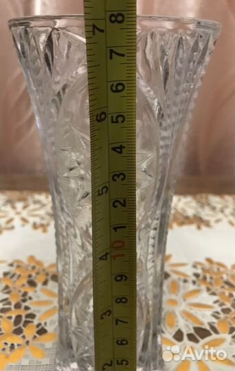 Хрустальная ваза