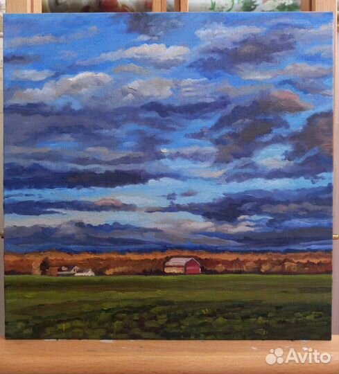 Картина маслом пейзаж