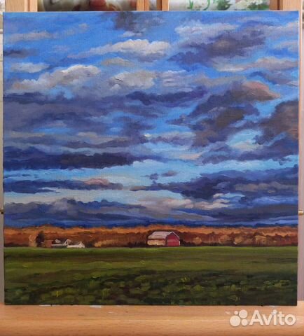 Картина маслом пейзаж