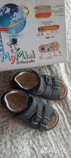 Сандалии ортопедические и кроссовки 27 разм