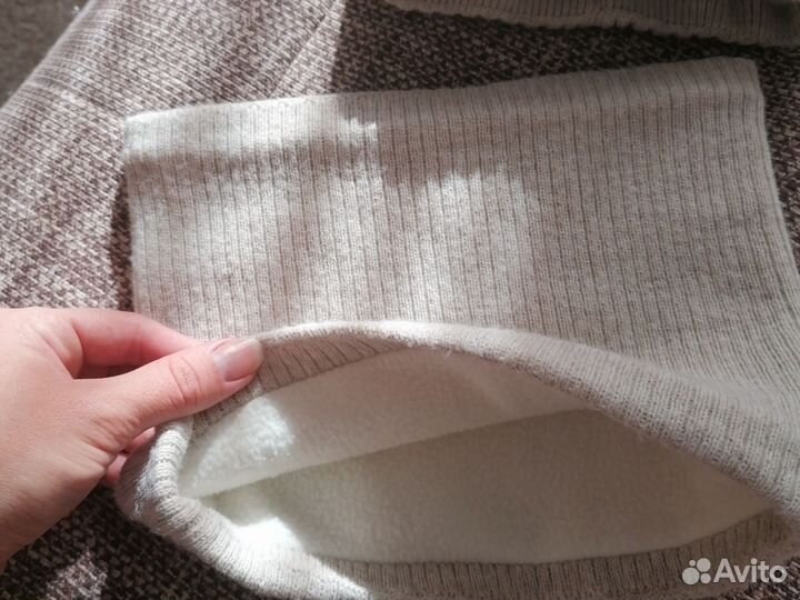 Комплект шапка плюс снуд детский