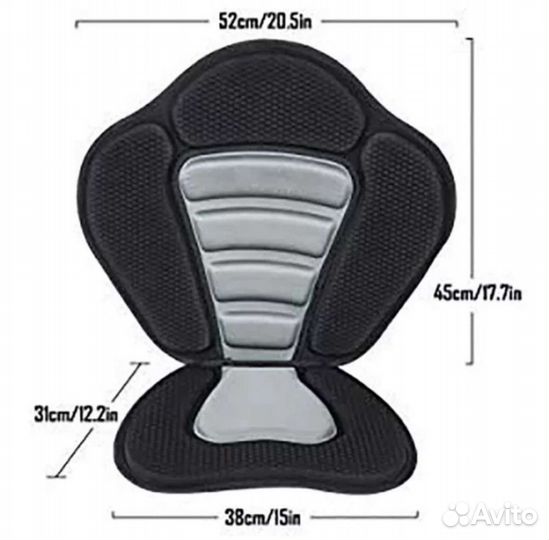 Сидушка, сап кресло каяк, доп. лопасть для весла