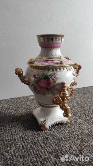 Самовар Гжель, фарфор