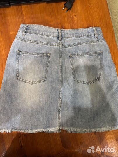 Джинсовая юбка zolla