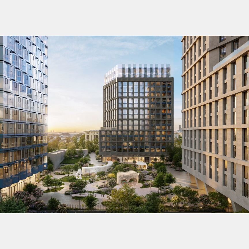 3-к. квартира, 92 м², 12/17 эт.