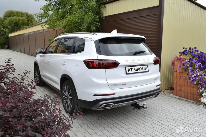 Фаркоп (тсу) квадрат, для Chery Tiggo 8 2021