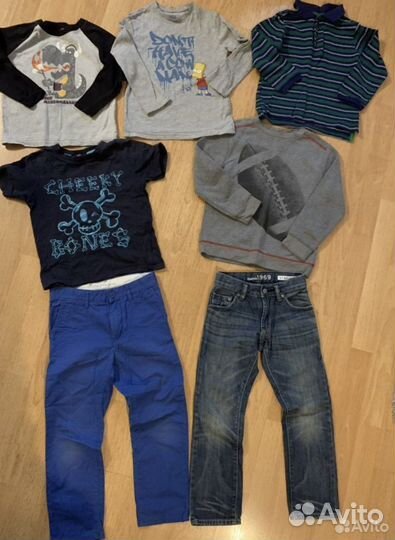 Детские вещи Zara, Tommy 5-6 лет