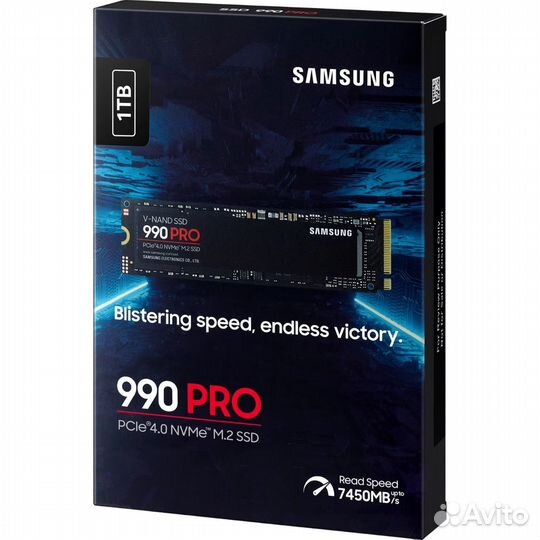 SSD Samsung 990 PRO 1TB. Новый. Оригинал