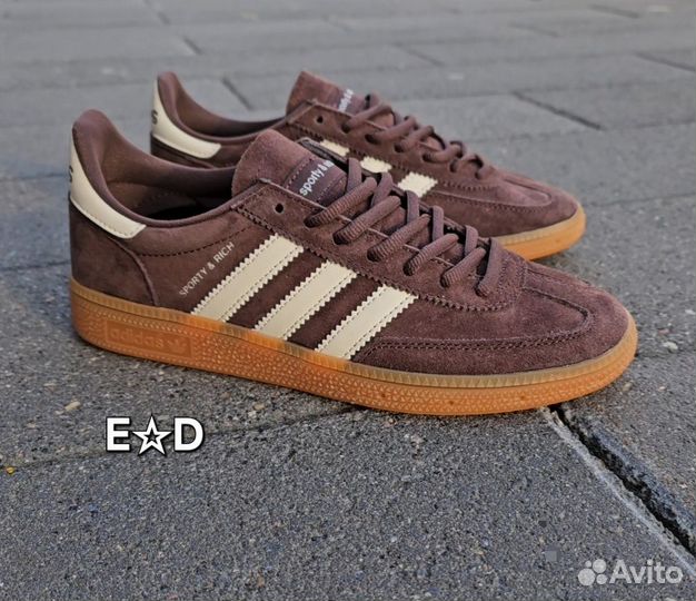 Кроссовки Adidas Handball Sporty Rich Brown