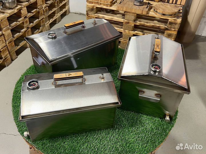 Коптильня из нержавеющей стали