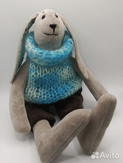 Зайка Лило, 36 см ручная работа