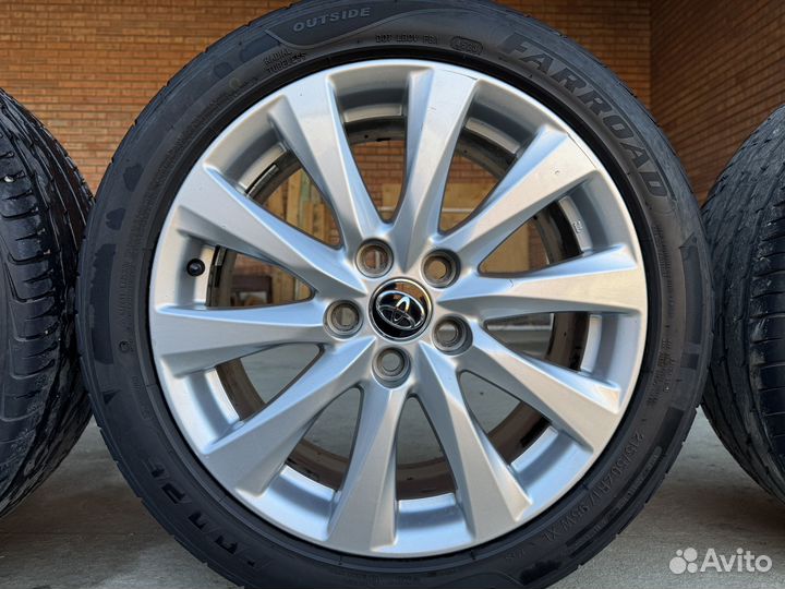 Колеса на toyota corolla r 17 летние оригинал