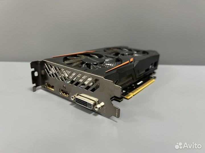 Видеокарта Gigabyte GTX 1050 ti 4gb