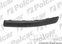 Молдинг бампера левый перед для fiat panda (169) 09.03-12.12