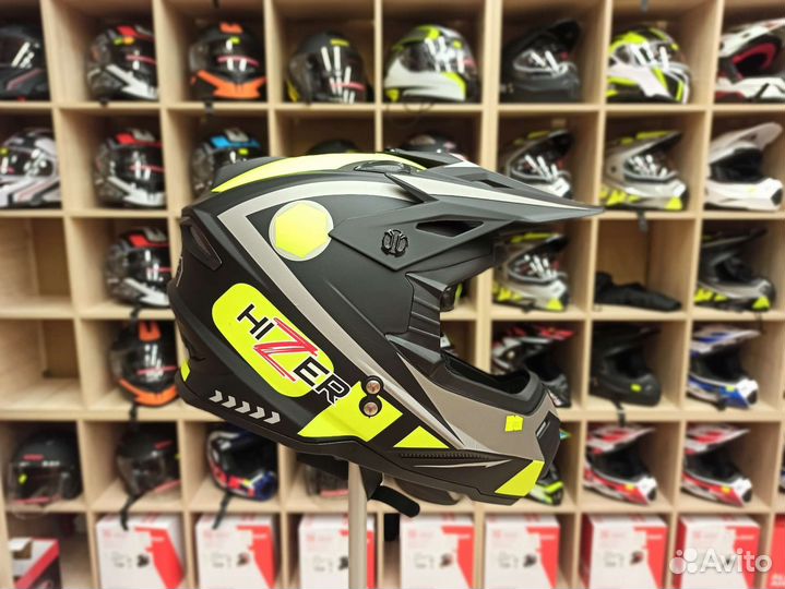 Мото шлем кроссовый