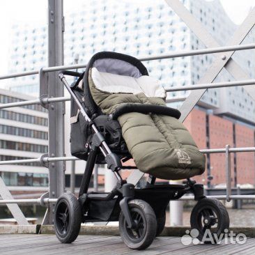 Зимний конверт в коляску из Германии