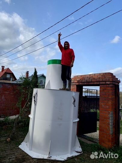 Установка автономной канализации, септики под ключ