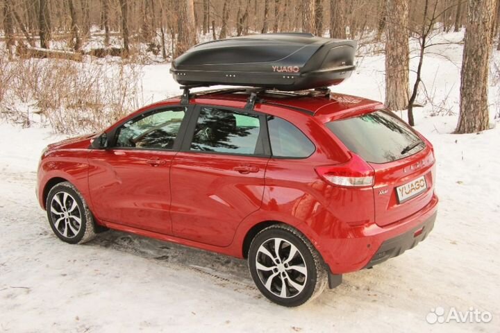 Бокс автомобильный на крышу 410 литров