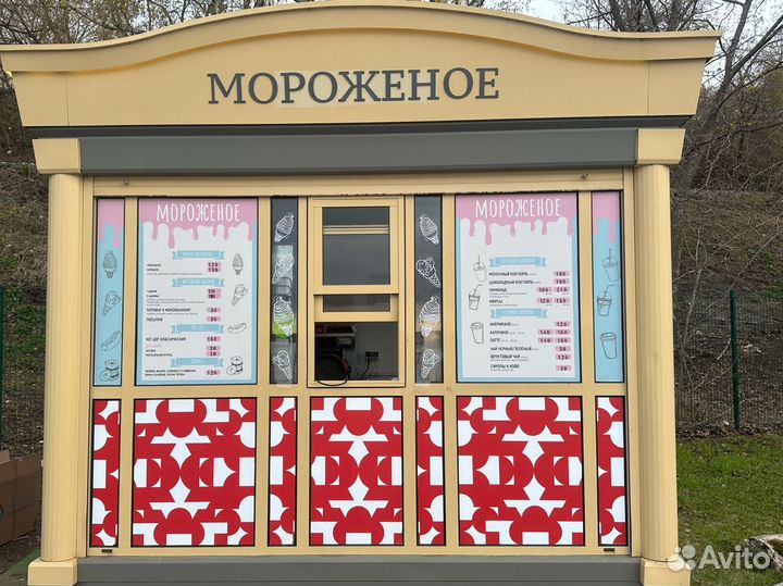 Продавцы на набережную в павильоны