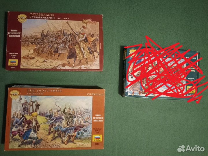 1/72 наборы солдатиков