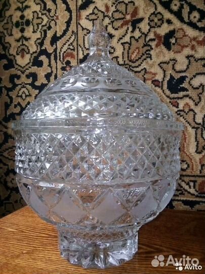 Крюшонница хрусталь (чехия) Гост рьо 24 СССР
