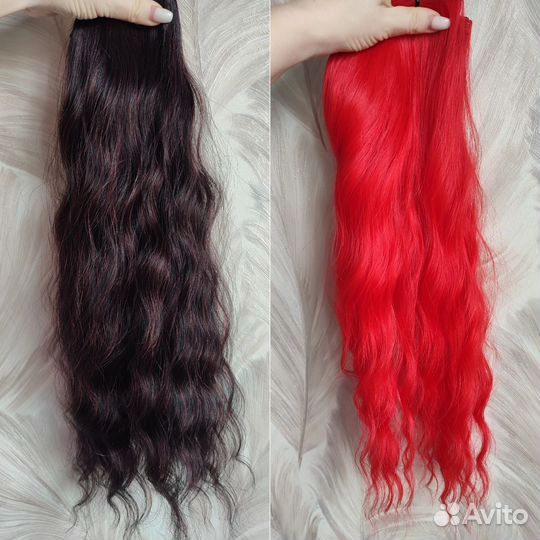Волосы для голливудского наращивания, 55см 100гр