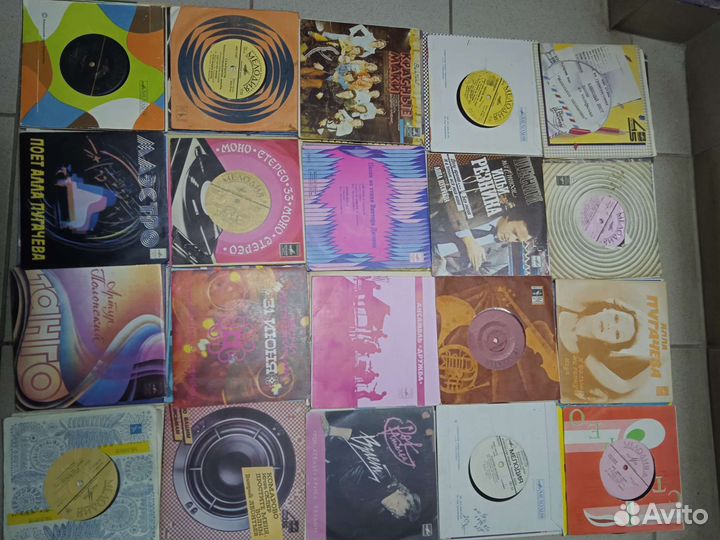 Виниловые пластинки миньоны СССР