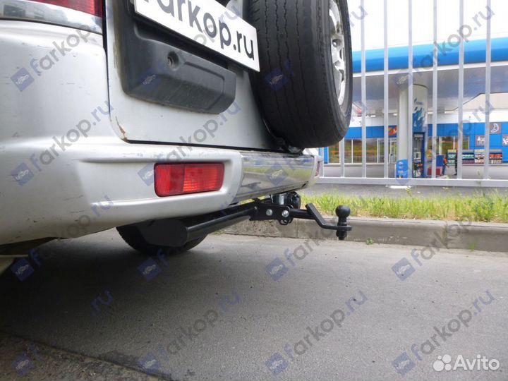 Фаркоп Лидер Плюс для Mitsubishi Pajero 2000-2006
