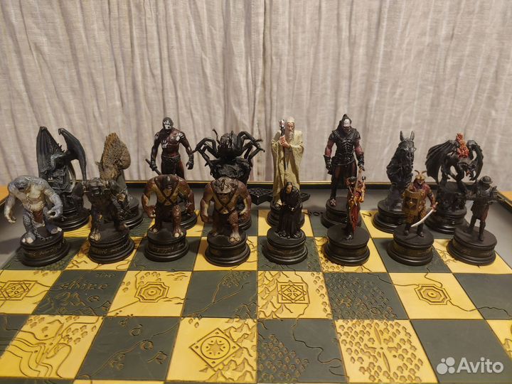 Шахматы Властелин Колец Второй Сет