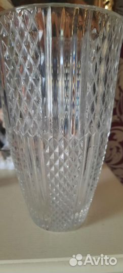 Ваза хрустальная большая СССР