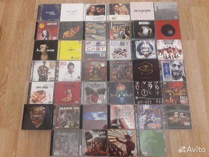 CD/MP3: Limp bizkit, Papa roach, Prodigy и другое