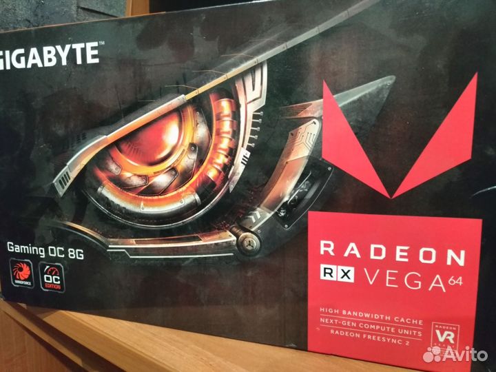 Видеокарта Vega 64
