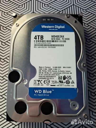 Western digital 4tb с дефектом