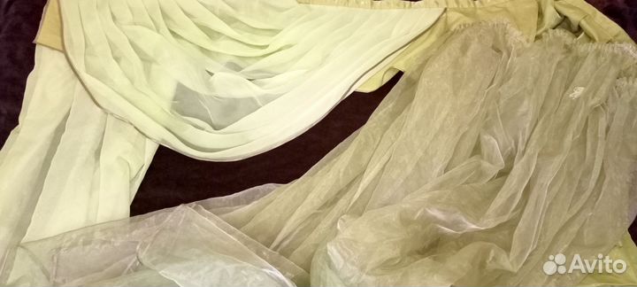 Тюль с ламбрекеном