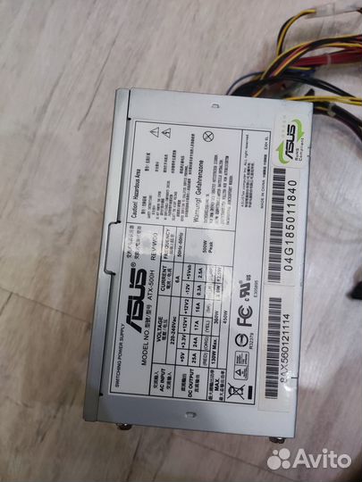 Блок питания 450w asus ATX-500H