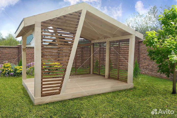 Беседка для дачи