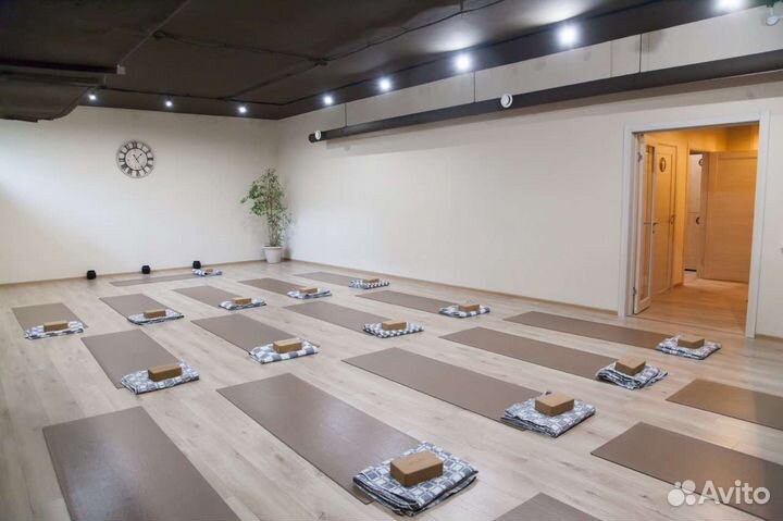 Почасовая аренда зала для йоги