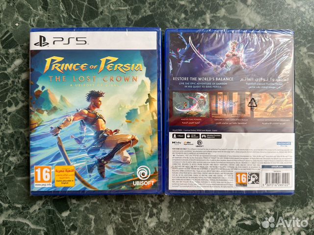 Prince of persia the lost crown ps5 диск