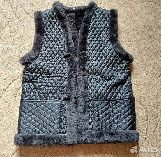 Безрукавки из овчины