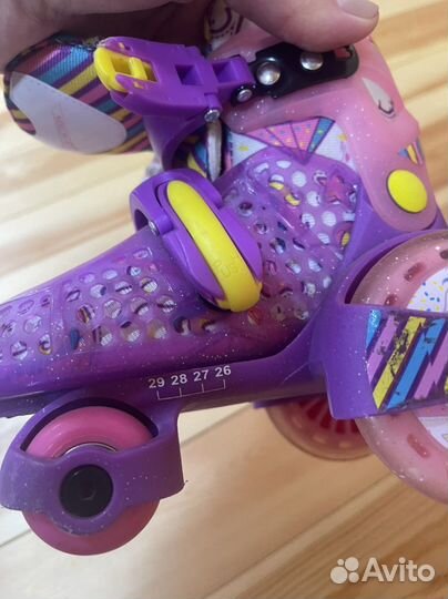 Роликовые коньки раздвижные