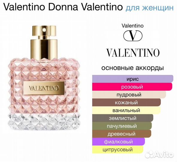 Valentino Donna Valentino 100 мл