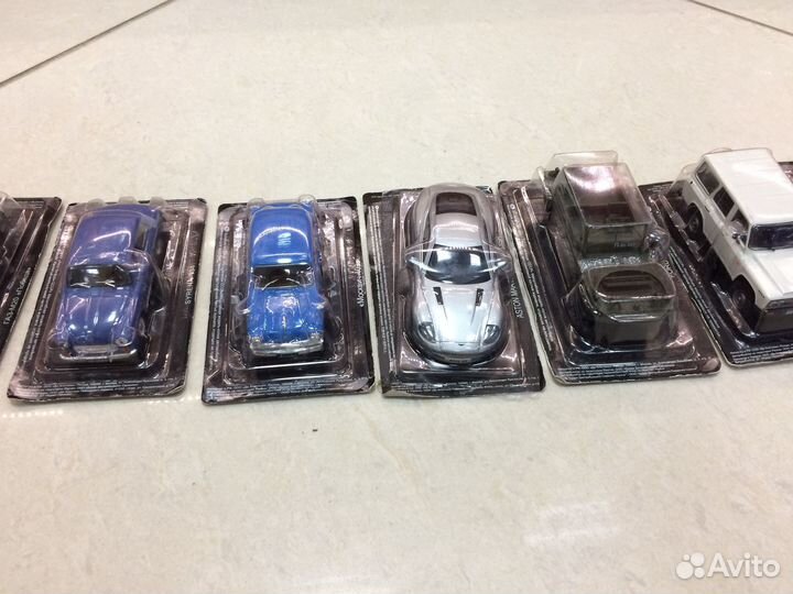 Модельки автомобили масштаб 1:43 Deagostini