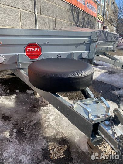 Чехол для запасного колеса прицепа (R14) черный