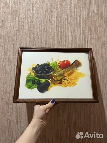 Картина в рамке дерево