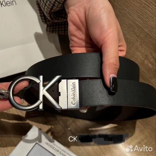 Ремень calvin klein в подарочной упаковке