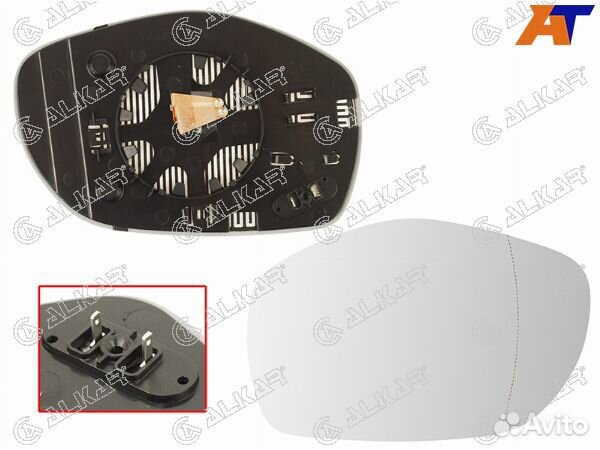 Полотно зеркала porsche cayenne 02-10