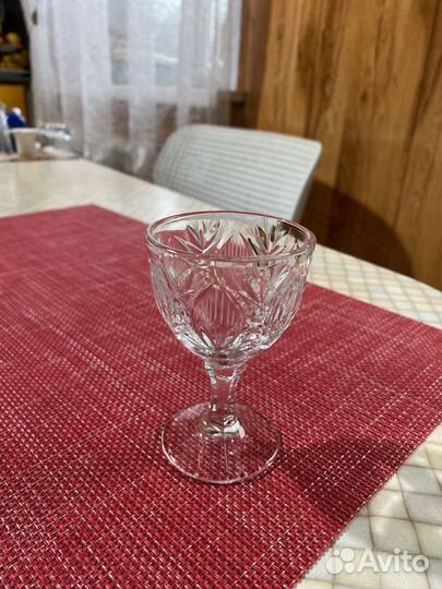 Рюмки хрусталь на ножке СССР