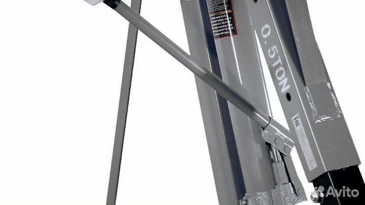 Кран складной г/п 2000 кг. KraftWell krwca2