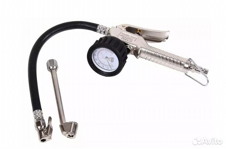 Пистолет подкачки с насадкой для сдвоенных колес