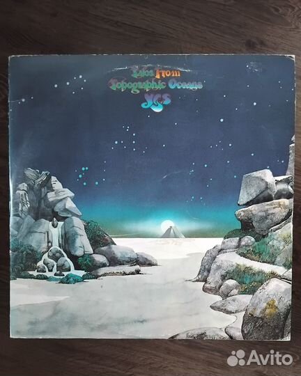 Винтажная виниловая пластинка Yes